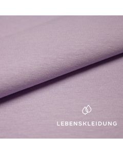 Tessuti organici Tessuto di Jersey elastico - Faded Lavender