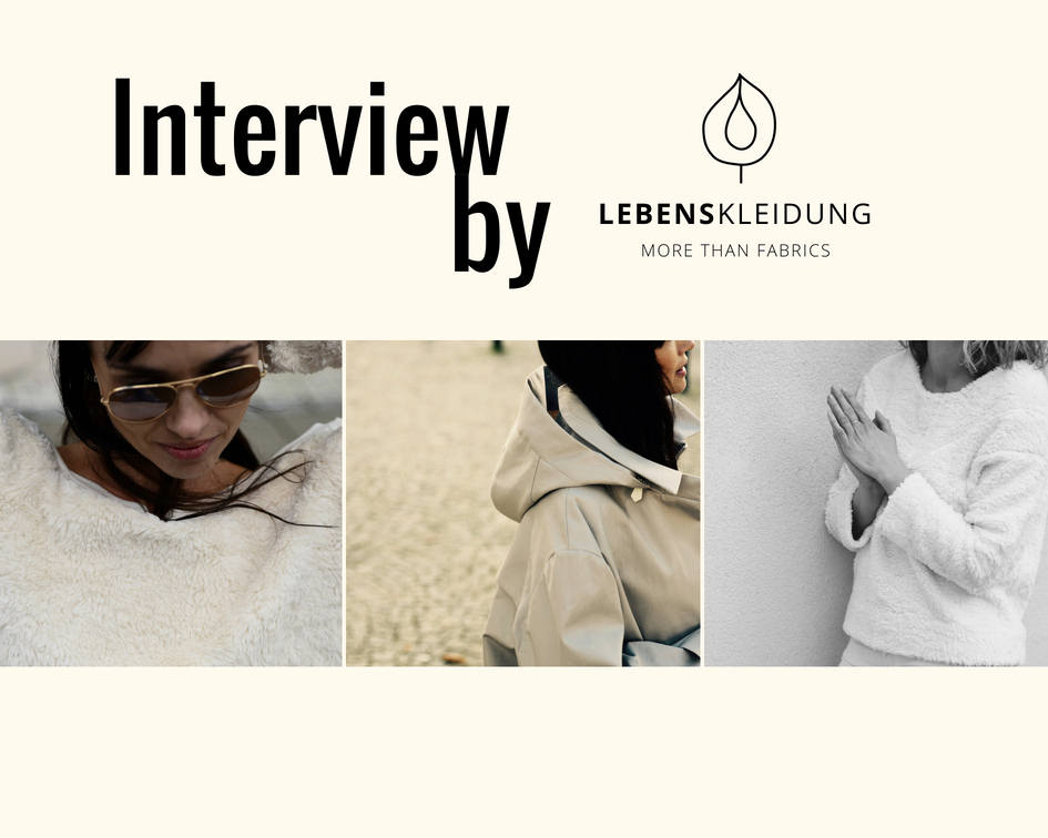 Lebenskleidung in an interview with Hilde from 'Ordinær'