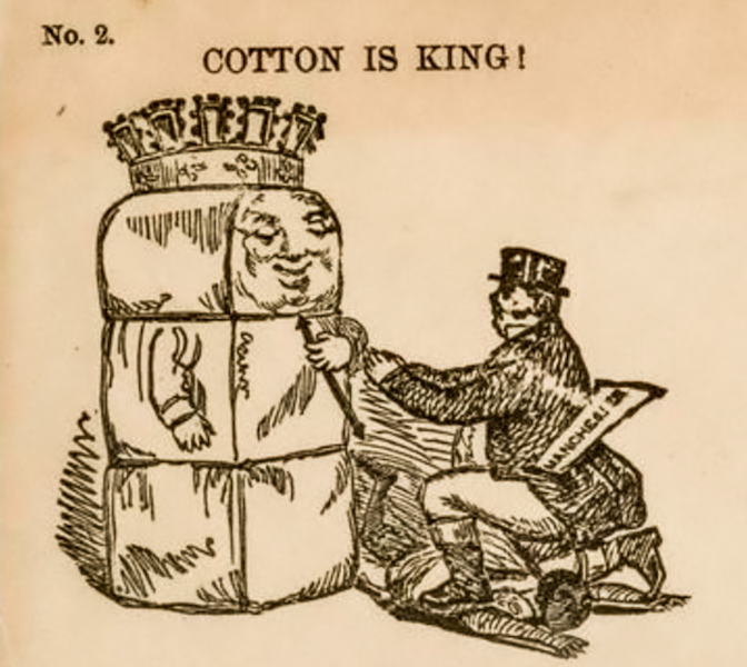 Political Cartoon dating 1861